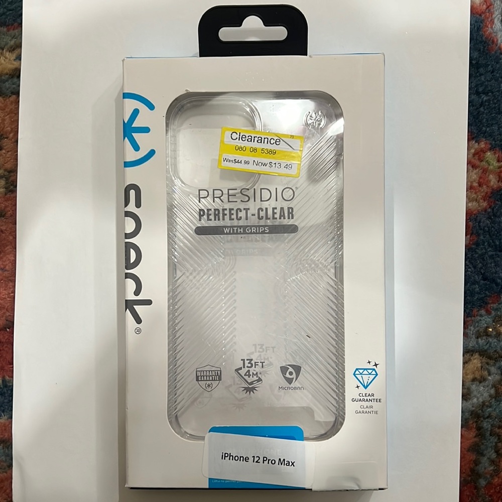iPhone 12 Pro Max clear